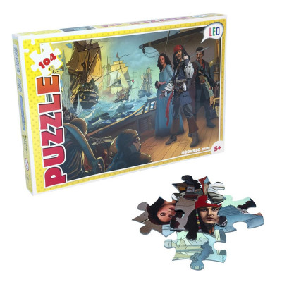 Пазли Strateg Лео "Пірати" (200-2) Пазли Strateg Лео "Пірати" (200-2)