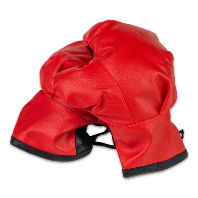 Боксерские перчатки NEW Strateg красно-черные (2077)