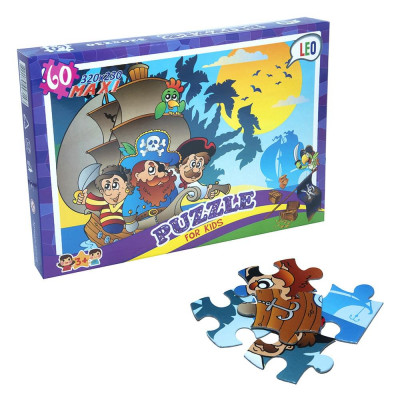 Пазли Strateg Лео "Пірати" (217-10) Пазли Strateg Лео "Пірати" (217-10)