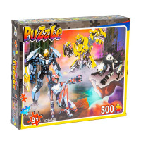 Пазли Strateg Лео "Роботи" (22202)