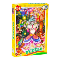 Пазли Strateg Лео "Кіцькін дім" (22312)