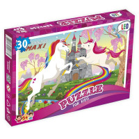 Пазлы Strateg Лео "Єдинороги" (22805)