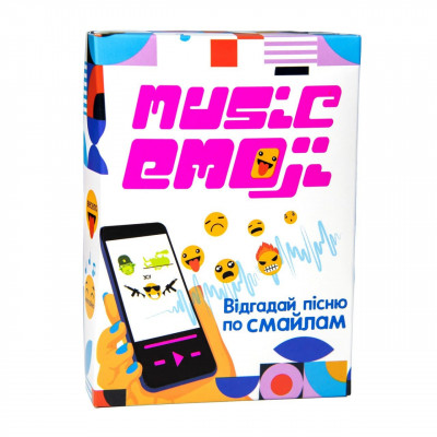 Настільна гра Strateg Music emoji українською мовою 30249