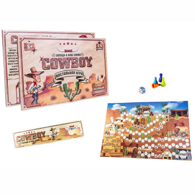 Настільна гра Strateg "Cowboy" (рус) (30314)