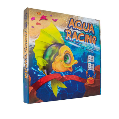 Настільна гра Strateg "Aqua racing" (укр) (30416)
