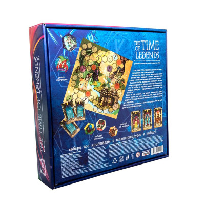 Настольная игра Strateg "The time of legends" (рус) (30460)