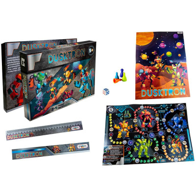 Настільна гра Strateg "Dusktron" (укр) (30468) Настільна гра Strateg "Dusktron" (укр) (30468)