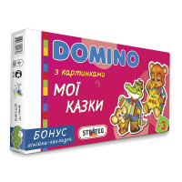 Настольная игра Strateg "Домино: мої казки" (укр) (30668)