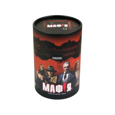 Настільна гра Strateg  Мафія українською мовою (30698)