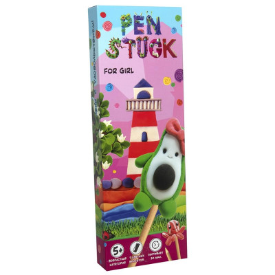 Набір для творчості Strateg "Pen Stuck for girl" (рус) (30712)