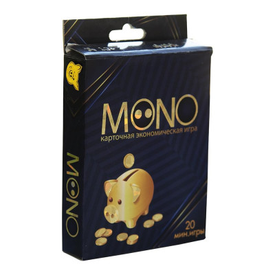 Карточная игра Strateg "Mono" (рус) (30756)