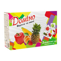 Доміно Strateg "Фрукти на овочі" (укр) (30764)