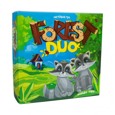 Настольная игра Strateg  (укр)  Forest Duo