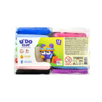 Набір для творчості "U'DO Clay 16 шт." брикет 6 г Strateg (30902)