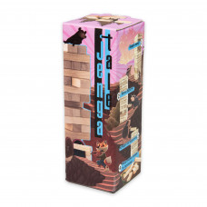 Настольная игра Strateg Jenga Tale джанга 48 брусков (30966)