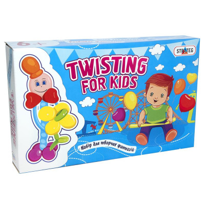 Набір для творчості Strateg "Twisting for kids" (укр) (314)
