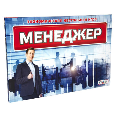 Настольная игра Strateg "Менеджер" (рус) (355)