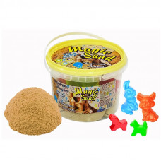 Кінетичний пісок Strateg "Magic sand" (світиться у темряві/класичний) (500 г) (371-7)