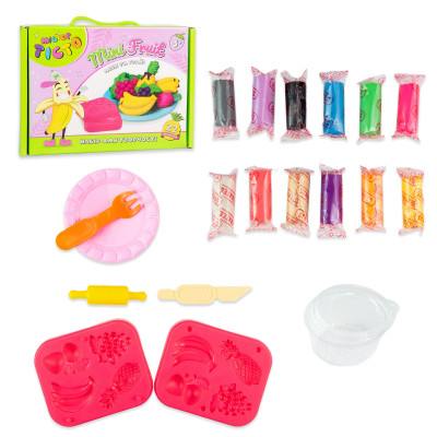 Набір для творчості Містер тісто Mini Fruit Strateg українською мовою (41009) Набір для творчості Містер тісто Mini Fruit Strateg українською мовою (41009)