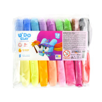 Набор для творчества "U'DO Clay 18 шт." брикет 10 г Strateg (41061)