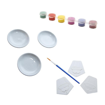 Набір для дитячої творчості Strateg "Розписні тарілочки" (рус) (5016) Набір для дитячої творчості Strateg "Розписні тарілочки" (рус) (5016)