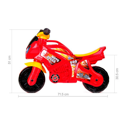 Детский транспорт ТехноК Мотоцикл - Красный арт.5118