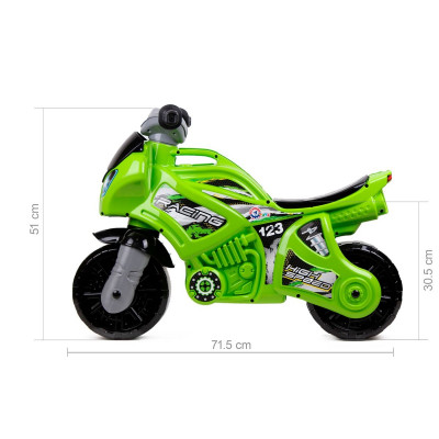 Детский транспорт ТехноК Мотоцикл - зелёный арт.5859