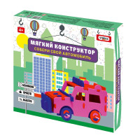 Набір для дитячої творчості Strateg "М'який конструктор Автомобіль джип" (рус) (6104)