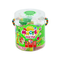 Набор теста для лепки Strateg "Мистер тесто" (в блистере/12 цветов) (71107)