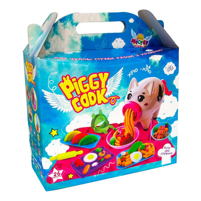 Наборы для лепки Strateg «Мистер тесто / Piggy Cook» (укр) (71511) Наборы для лепки Strateg «Мистер тесто / Piggy Cook» (укр) (71511)