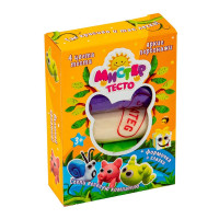 Набори для ліплення Strateg "Містер тісто 4 кольори" рус. (71703)