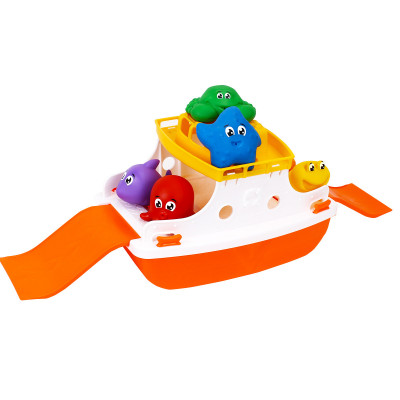 Іграшка ТехноК «Пором» з набором іграшок для купання арт 7938 Іграшка ТехноК «Пором» з набором іграшок для купання арт 7938