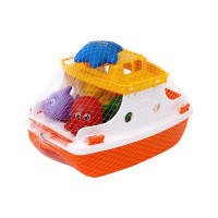 Игрушка ТехноК «Паром» с набором игрушек для купания арт 7938
