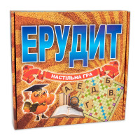 Настольная игра Strateg "Ерудит" (укр) (870)