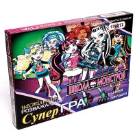 Настільна гра Strateg "Школа монстрів" (рус)