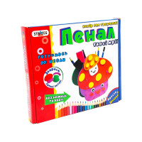 Набір для дитячої творчості Strateg "Пенал своїми руками Грибочок" (укр) (9014)