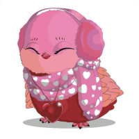 Картина по номерам Совушка с наушниками 30х30 см ES001