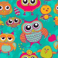 Картина по номерам Strateg ПРЕМИУМ Разноцветные птицы с лаком и с уровнем размером 30х30 см (ES164)