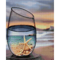 Алмазна мозаїка Морська зірочка 40х50 см FA20164