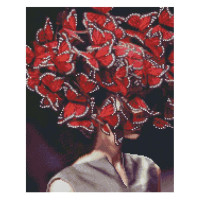 Алмазна мозаїка Думки-метелики 40х50 см FA40827