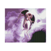 Алмазна мозаїка Дівчина з крилами 30х40 см HX007