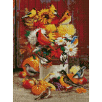 Алмазна мозаїка Осіннє царство 30х40 см HX162
