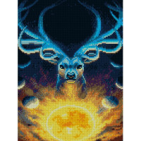 Алмазна мозаїка Тотем Всесвіту 30х40 см HX267