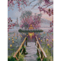 Алмазна мозаїка Місток у казку 30х40 см HX292