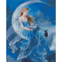 Алмазна мозаїка Місячна фея 30x40 см HX312