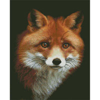 Алмазна картина Strateg ПРЕМІУМ Руда красуня розміром 40х50 см (L-032)