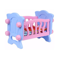 Ліжечко для ляльки Технок (30 см/13 дет/ліжко) (4166)