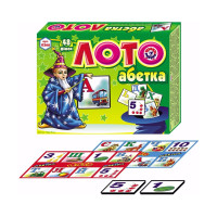 Настольная игра Технок "Лото Азбука" (укр) (0366)