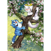 Картина по номерам Вдогонку 30х40 см SS-6384