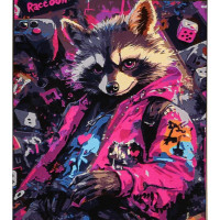 Картина за номерами Strateg ПРЕМІУМ Без правил розміром 30х40 см (SS1216)